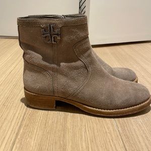 Tory Burch suede booties